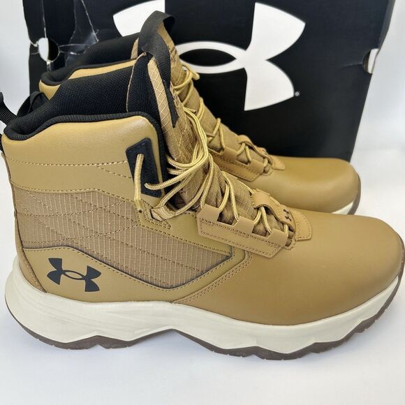 Under Armour UA Stellar G2 6" Tactical Boots Hiking Brown Size 11.5 3025578-200 - Picture 5 of 7